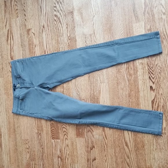 (8) H&M Grey Skinny Stretch Denim Jeans - Picture 3 of 11